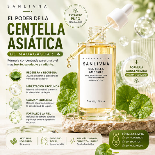 Sanlivna Centella Ampoule Suero Facial