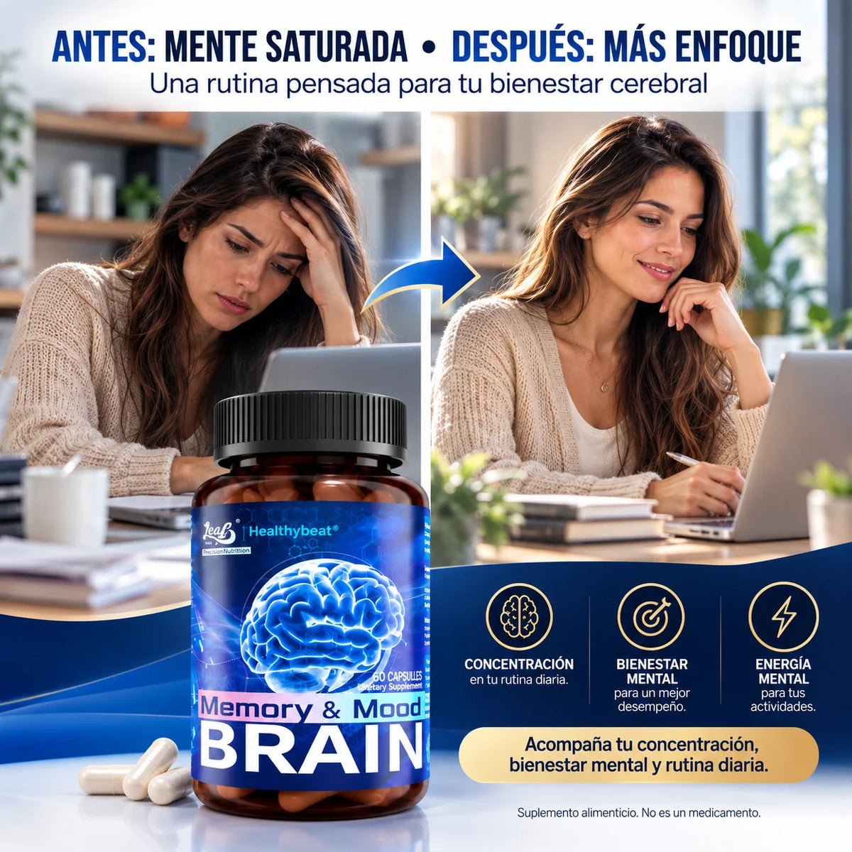 Memory & Mood | 🧠 Suplemento Cerebral