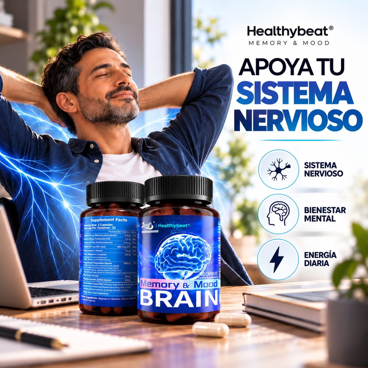 Memory & Mood | 🧠 Suplemento Cerebral