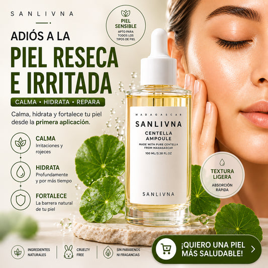 Sanlivna Centella Ampoule Suero Facial
