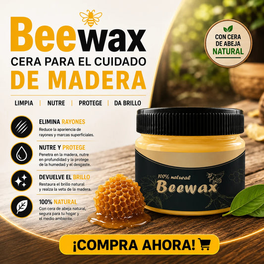 Beewax - Cera Para El Cuidado De Madera