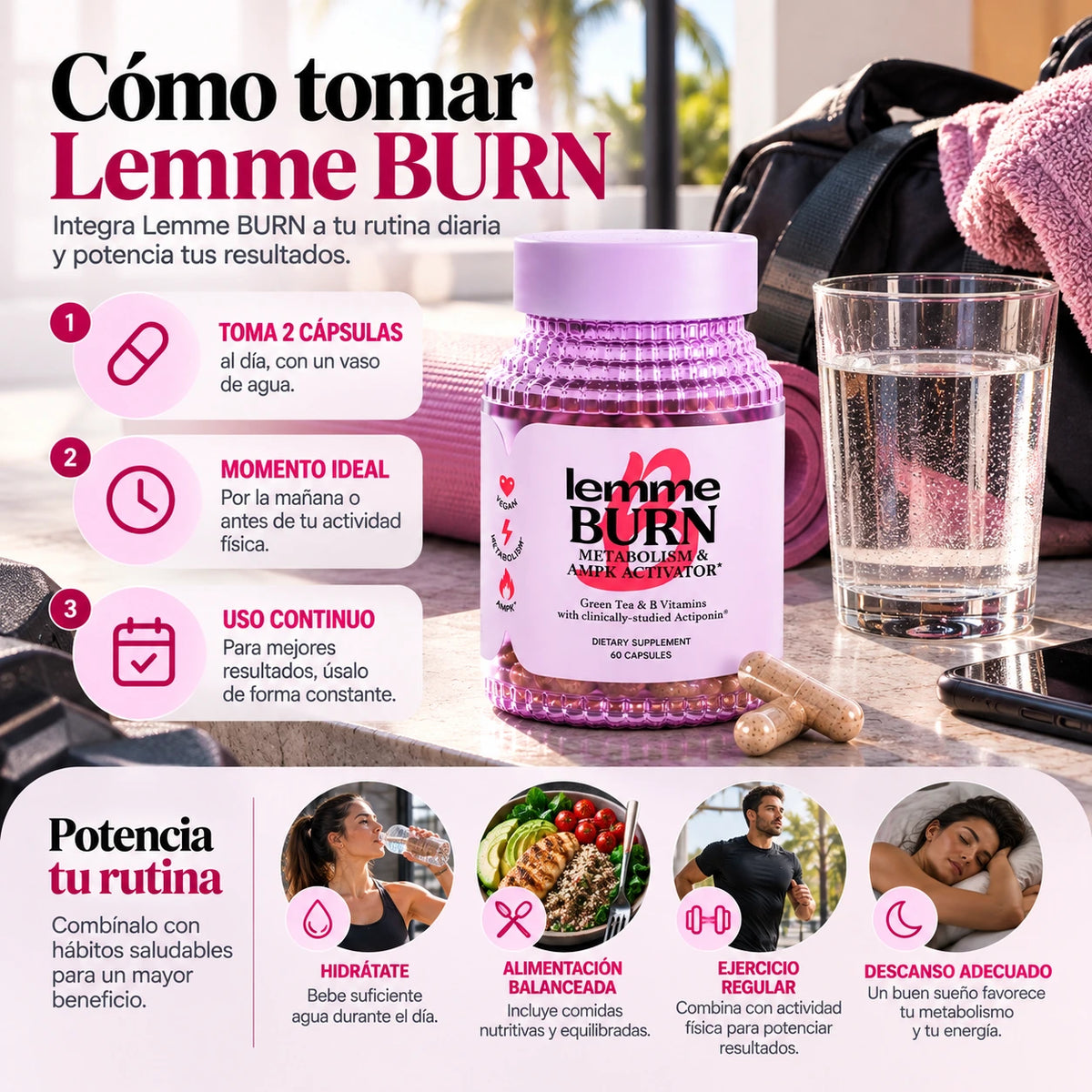 LEMME BURN | Quemador de Grasa