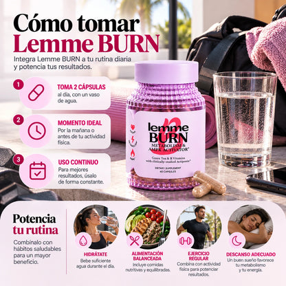 LEMME BURN | Quemador de Grasa