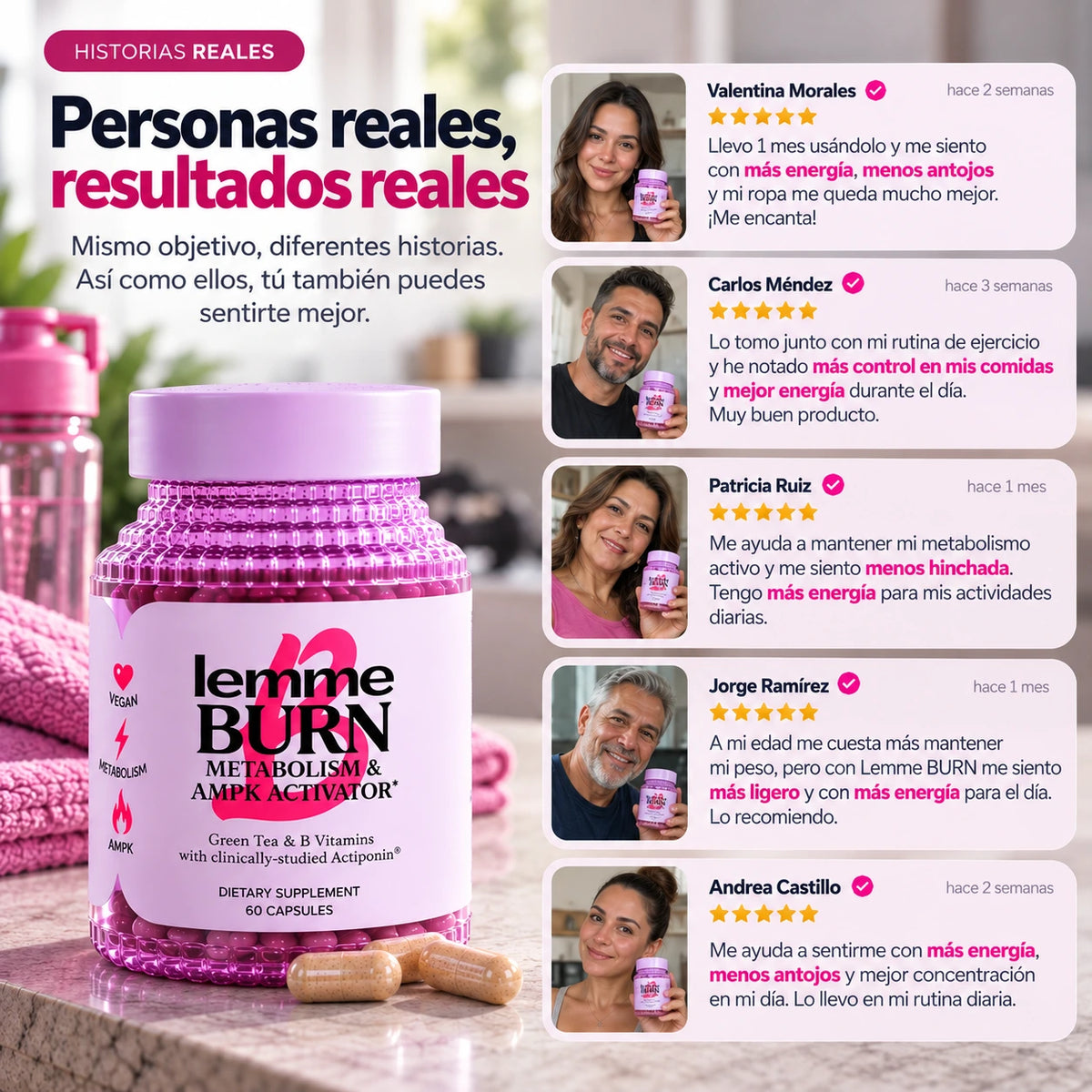 LEMME BURN | Quemador de Grasa