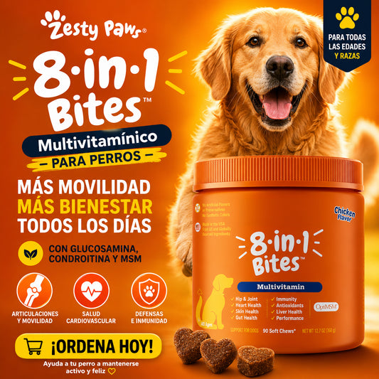 Multivitamínico 8 En 1 Para Perro