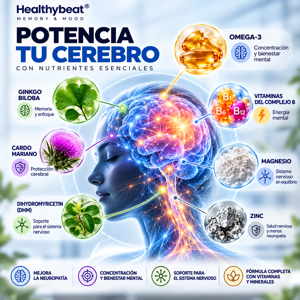Memory & Mood | 🧠 Suplemento Cerebral