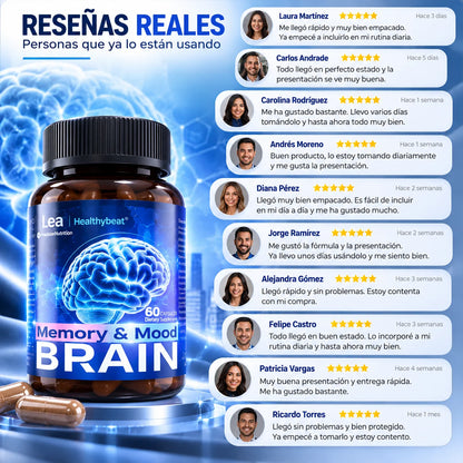 Memory & Mood | 🧠 Suplemento Cerebral