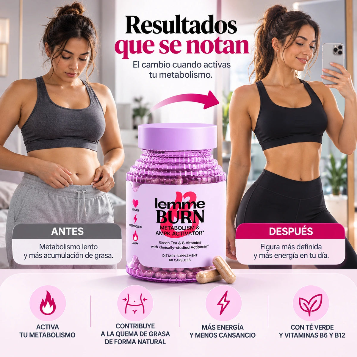 LEMME BURN | Quemador de Grasa