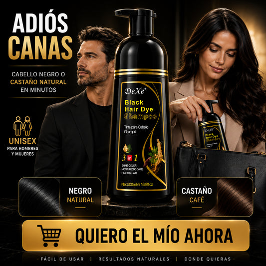 Shampoo Tinte Anti Canas 500ml